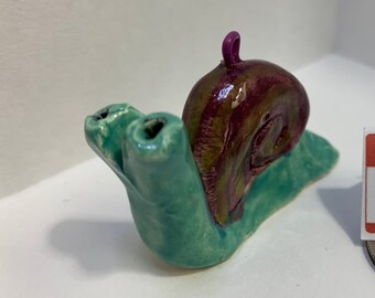 Ornamento de caracol desacelere: Sandy