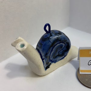 Slow Down Schnecke Ornament: Gordon