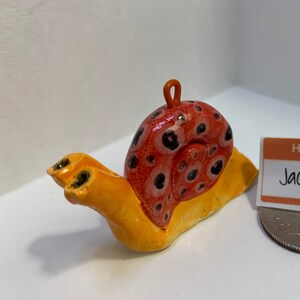 Slow Down Schnecke Ornament: Jackson
