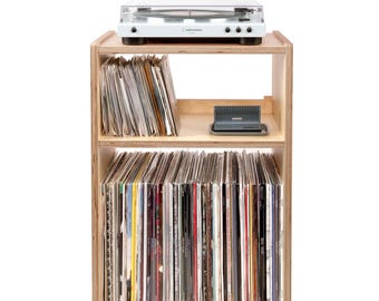 Line Phono: Cube PLUS Turntable Stand / Record Storage