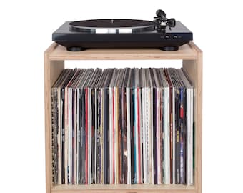 Line Phono: Cube Turntable Stand / Record Storage