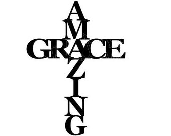 Download Grace Cross Svg Etsy