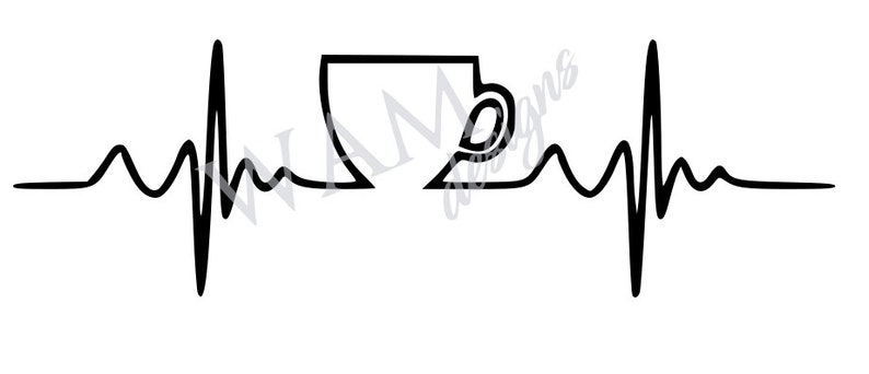 Free Free 159 Coffee Heartbeat Svg Free SVG PNG EPS DXF File