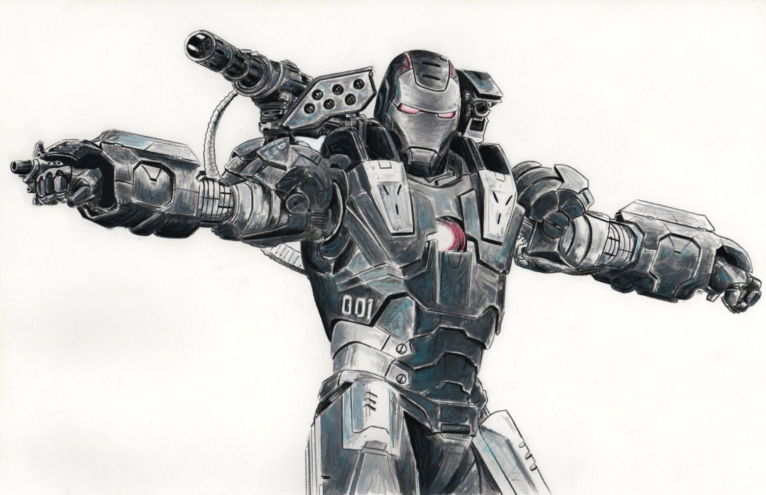 how to draw time lapse iron-man + war-machine by personnedali on DeviantArt
