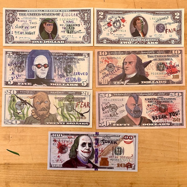 Batman Villain Dollars