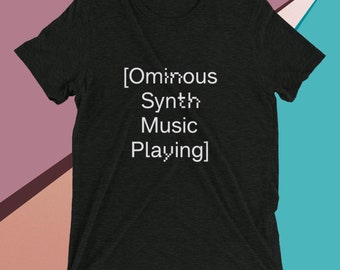Ominous Synth Short sleeve t-shirt