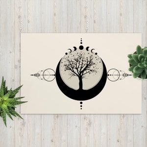 Carte postale de l’arbre sacré