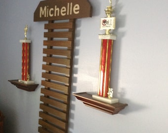 Wall Mount Karate Belt Display – Handmade Martial Arts Belt Holder