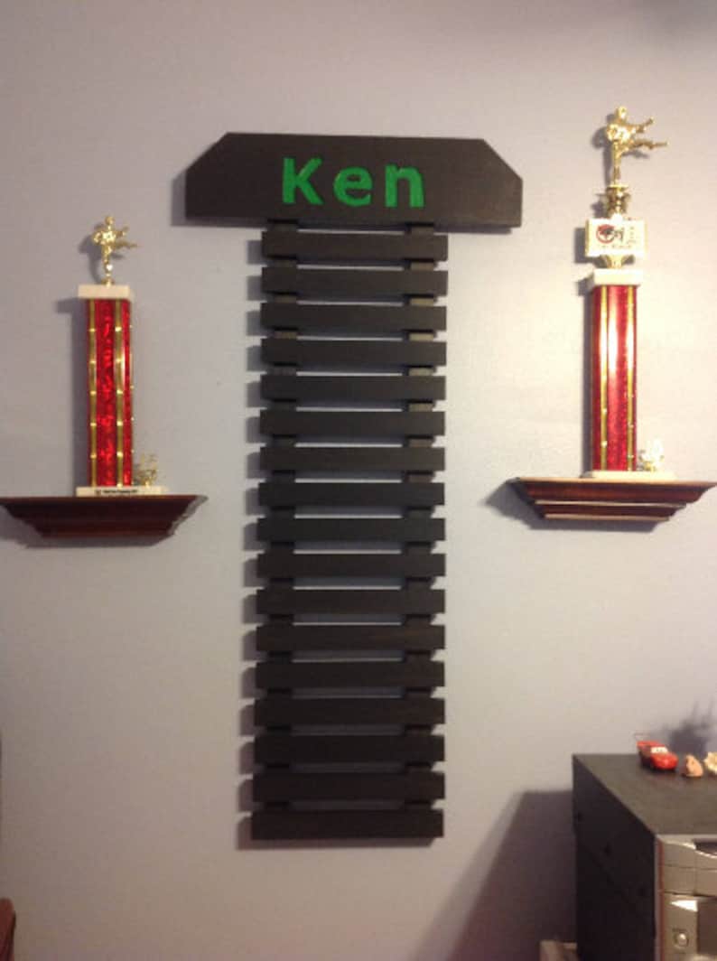 12 Level Taekwondo Belt Display 9 Color Choices & 100 Etsy