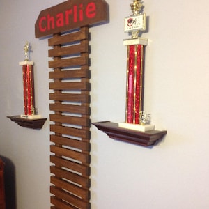 Wall Mount Martial Arts Belt Holder - Holds 13 Karate Belts - 9 color options image 3