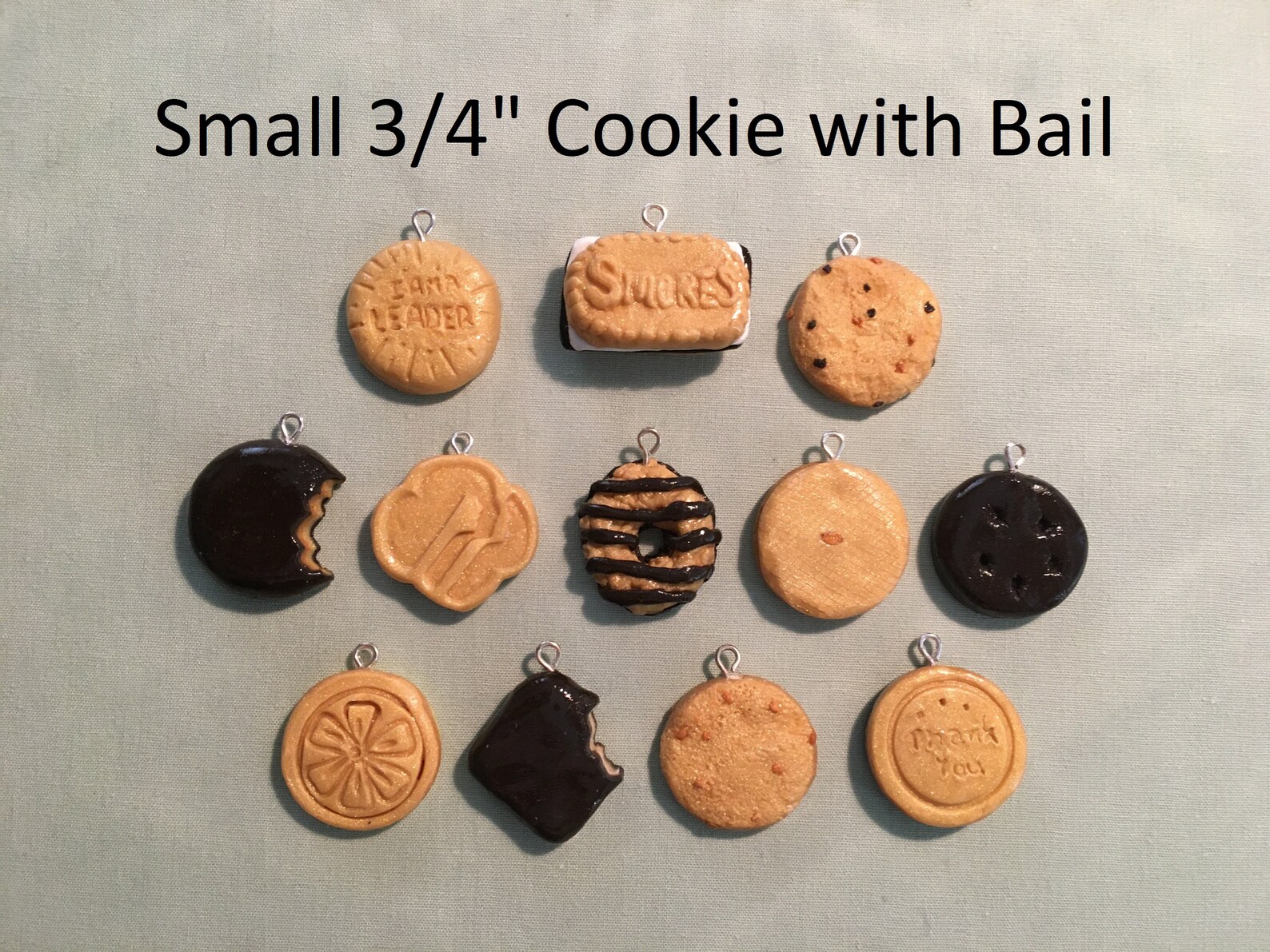 GS Cookie Charms Etsy