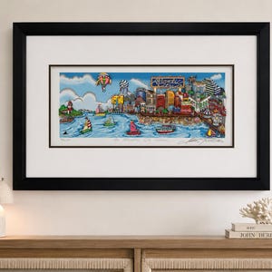 Charles fazzino print - Etsy 日本
