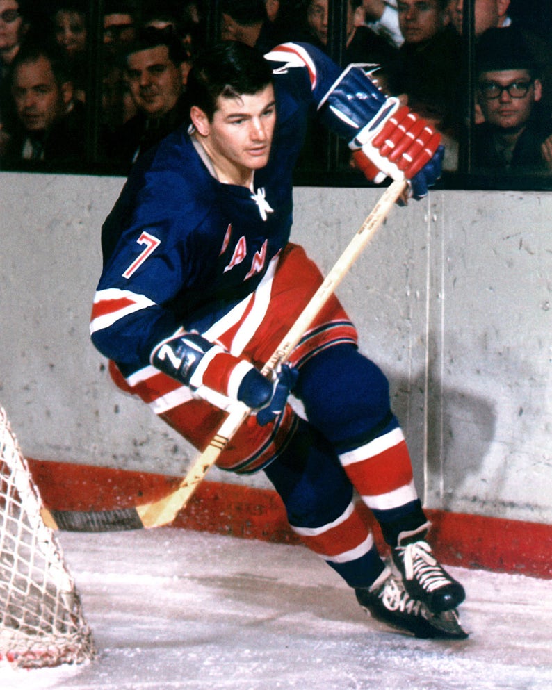 Rod Gilbert New York Rangers Photo 8X10 | Etsy