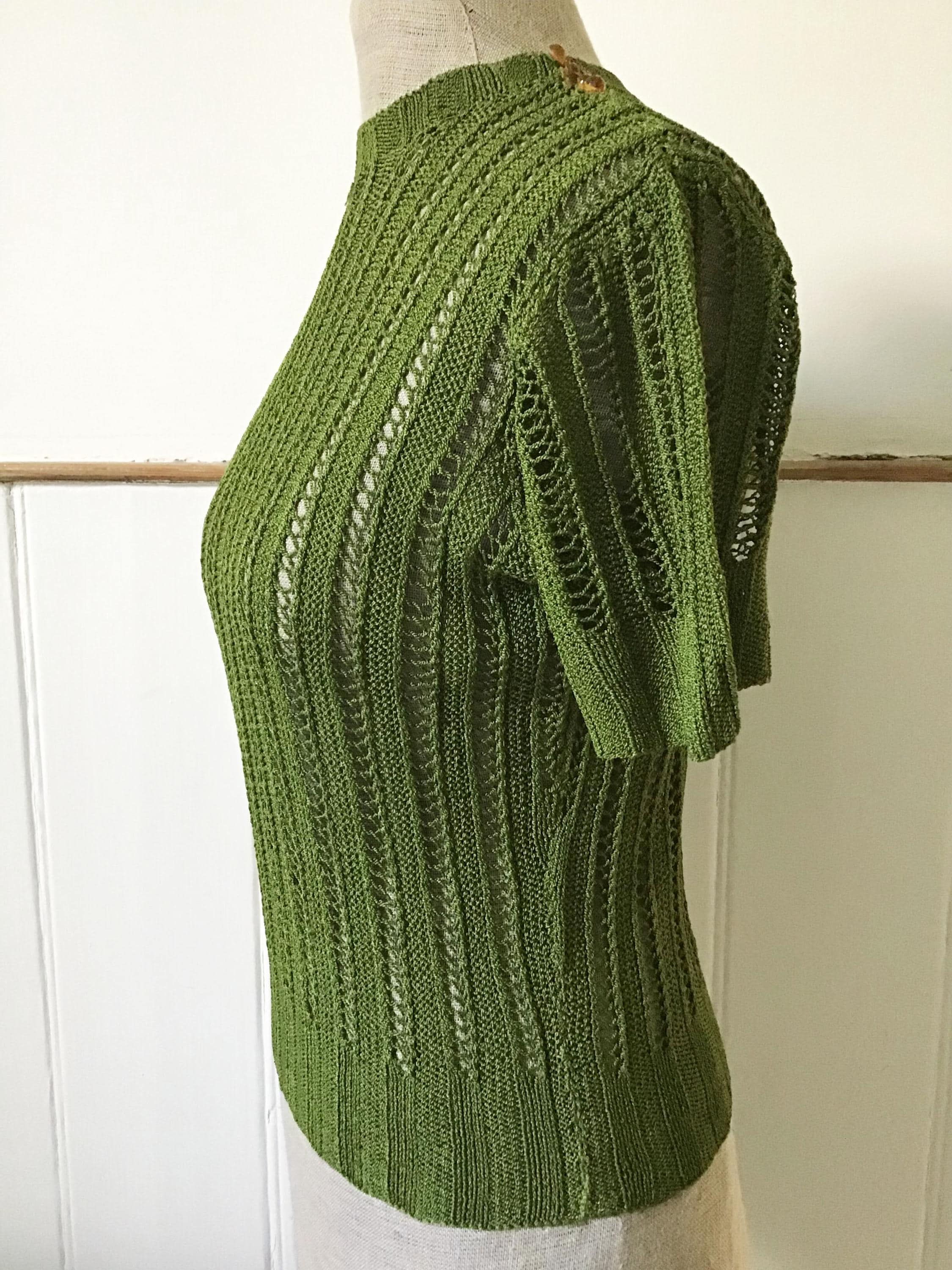 1940s Knit Top - Etsy