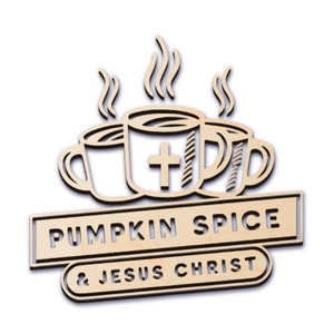Pumpkin Spice & Jesus Christ SVG, Gesù Cristo e Pumpkin Spice SVG, autunno autunno, file per file Cricut per file Glowforge per Silhouette