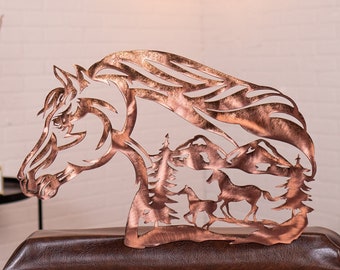 Horse Dreams Wall Décor Metal Art