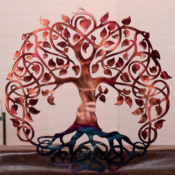 Celtic Tree of Life | Metal Wall Art | Nature and Rustic Family - Inspired Wall Décor