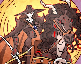 Vampire Hunter D — 11 x 17 Art Print