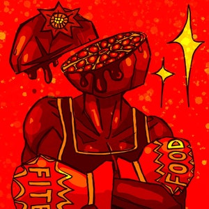 Pom Fighter - 11x17 Art Print