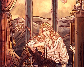 Cat in a Sunbeam -- CV Alucard