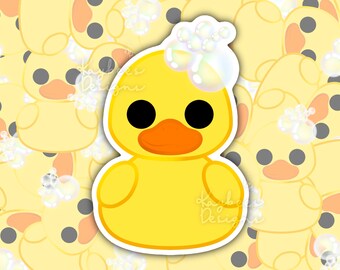Rubber Duck Bubbles Glossy Die Cut Sticker - Etsy Rubber Duck Bubbles Glossy Die Cut Sticker - Etsy
