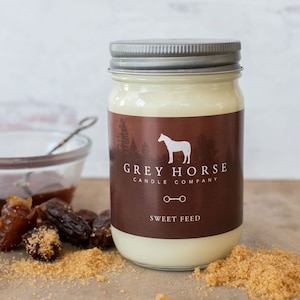 SWEET FEED - All Natural Soy Candle || Hand Poured