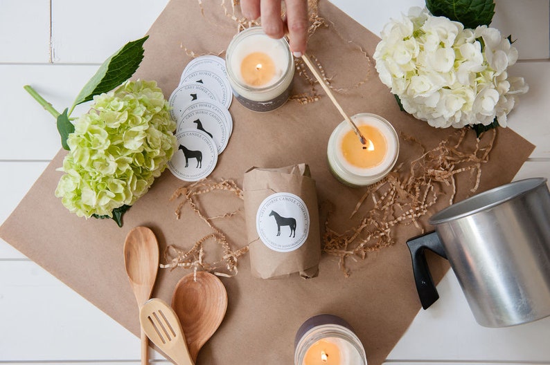 Fresh Cut Hay Soy Candle
