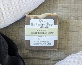 Mud Pony Soap IRISH KNIT Bar Soap