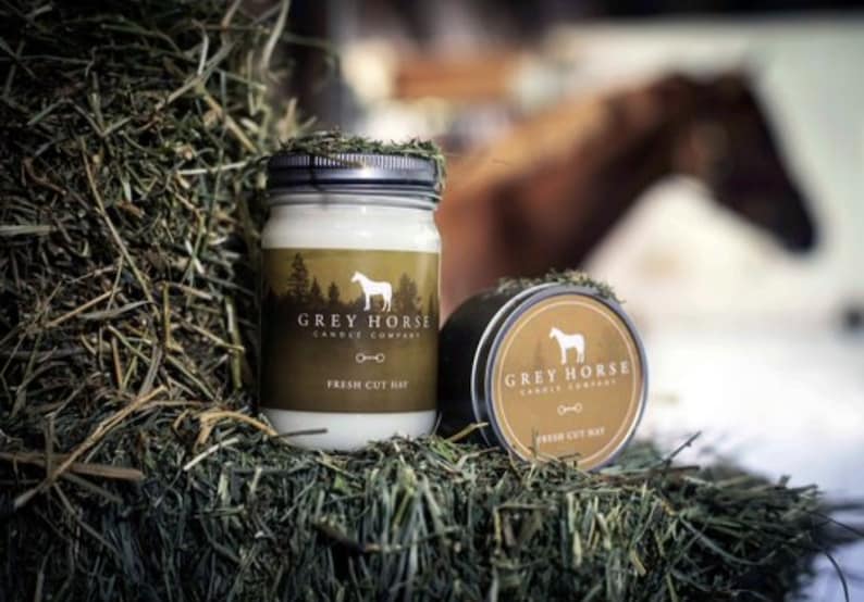 Fresh Cut Hay Soy Candle - Thumbnail 5