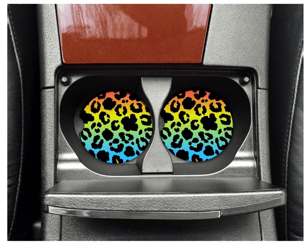 Car Coasters Set of 2 Funny Car Coasters Silly Car Etsy