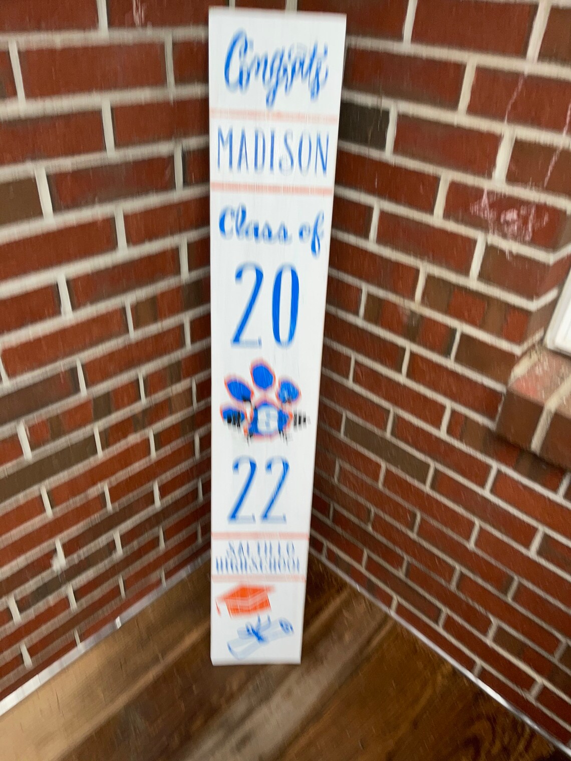 Custom Graduation Sign Senior Photo Board Graduation Yard Etsy