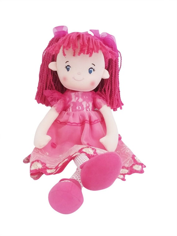 red haired rag doll