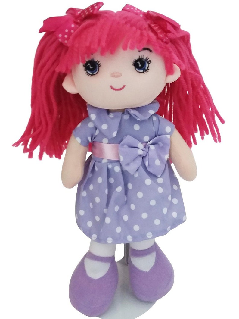 red hair rag doll