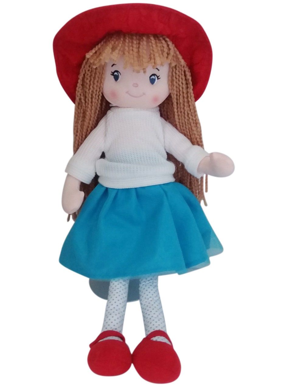 soft baby doll with hair