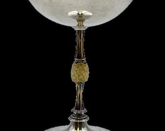 Gilt Sterling Silver Champagne Cup by Jocelyn Burton