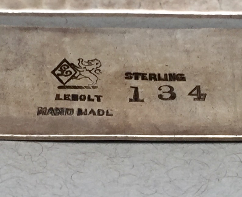LeBolt Sterling Silver Napkin Holder P