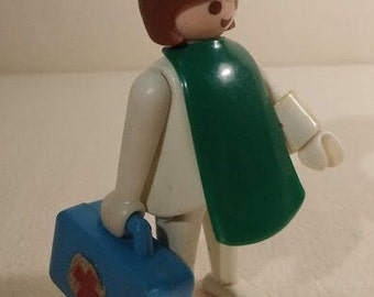 PLAYMOBIL / Woman emergency doctor / Vintage / 1976