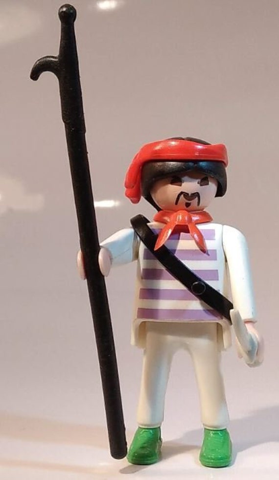 soldier & accessory Playmobil figure character lot 2 pirate ghost 