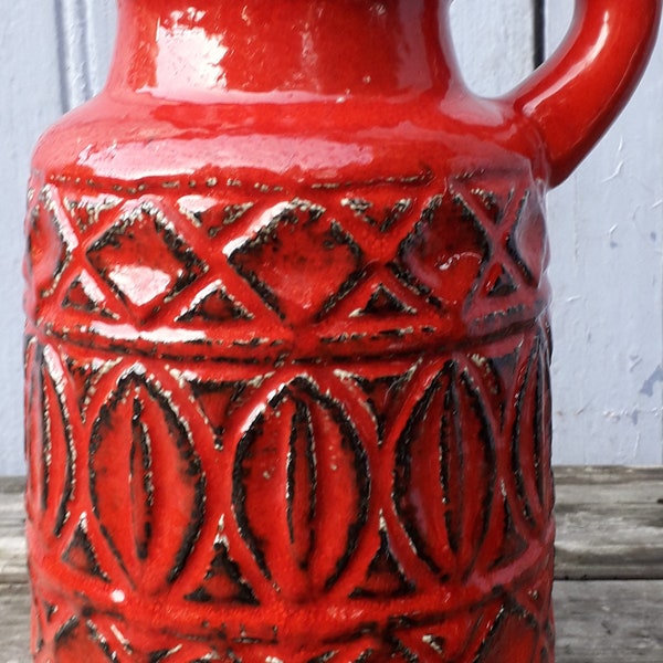 vase w germany bay 93 25 red