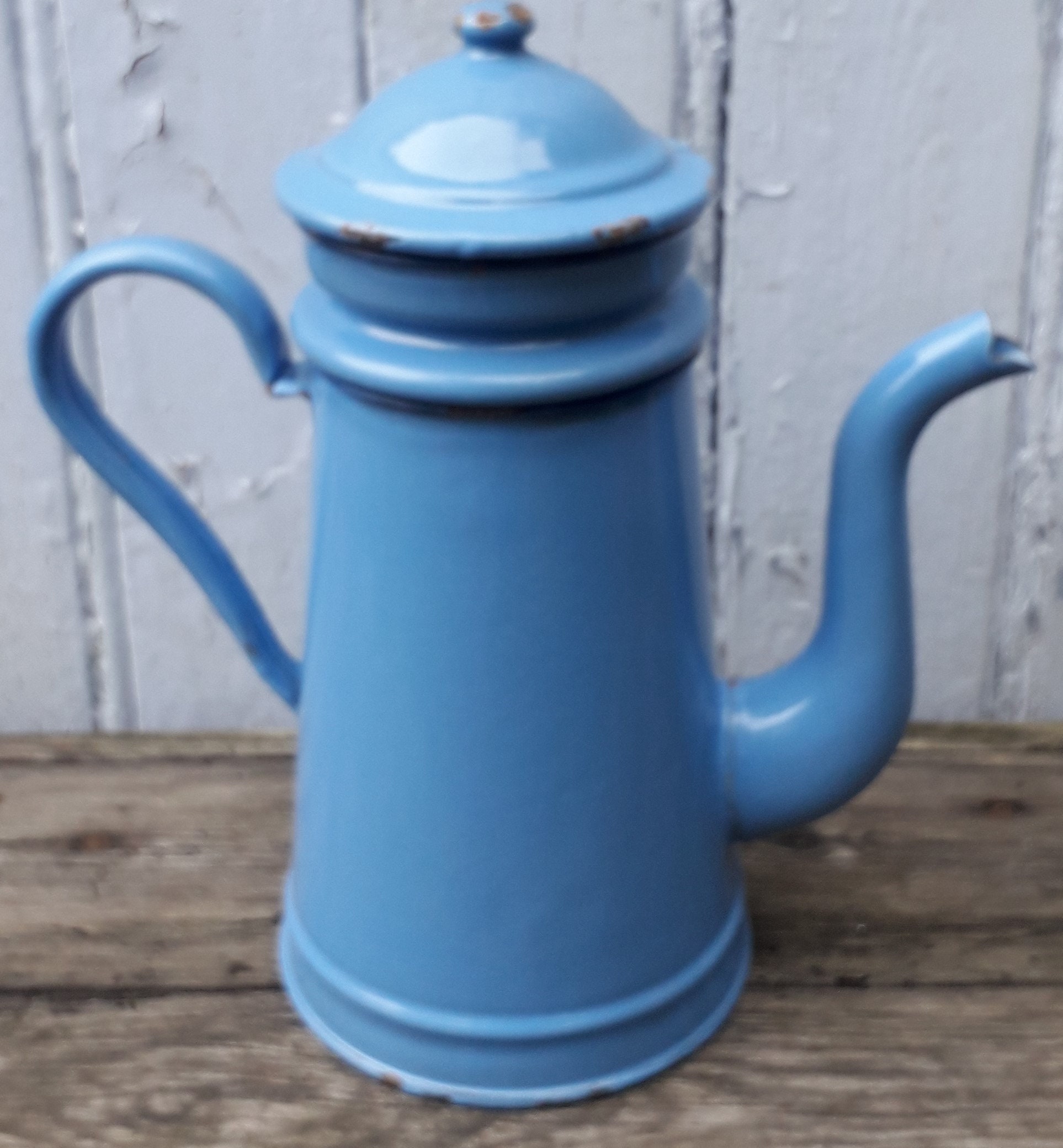 Cafetière Émaillée Bleu