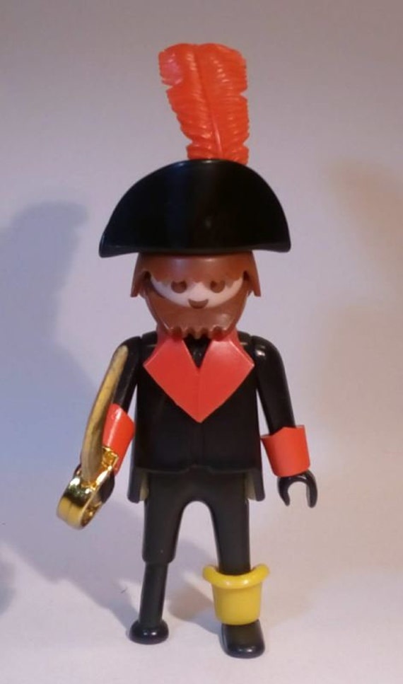 PLAYMOBIL Pirate Captain pirate peg leg Vintage Toys Toys & Games trustalchemy.com
