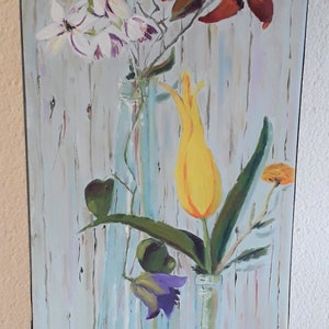 Tableau bouquet de fleurs