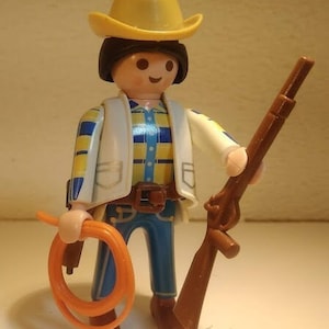 PLAYMOBIL/ Klicky/ Vintage/ Western/ Calamity Jane/ Cowgirl / Custom