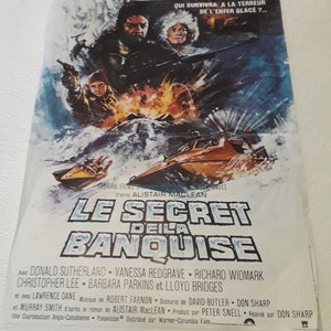 Pôster do cinema O Segredo da Bolsa de Gelo 1980
