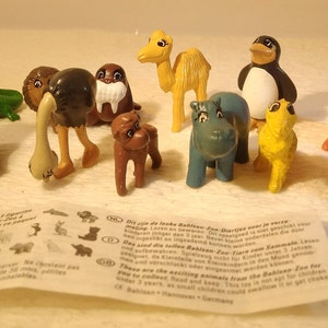 Bahlsen / 12 figurines / Wild Animals series /1994 / +1 BPZ