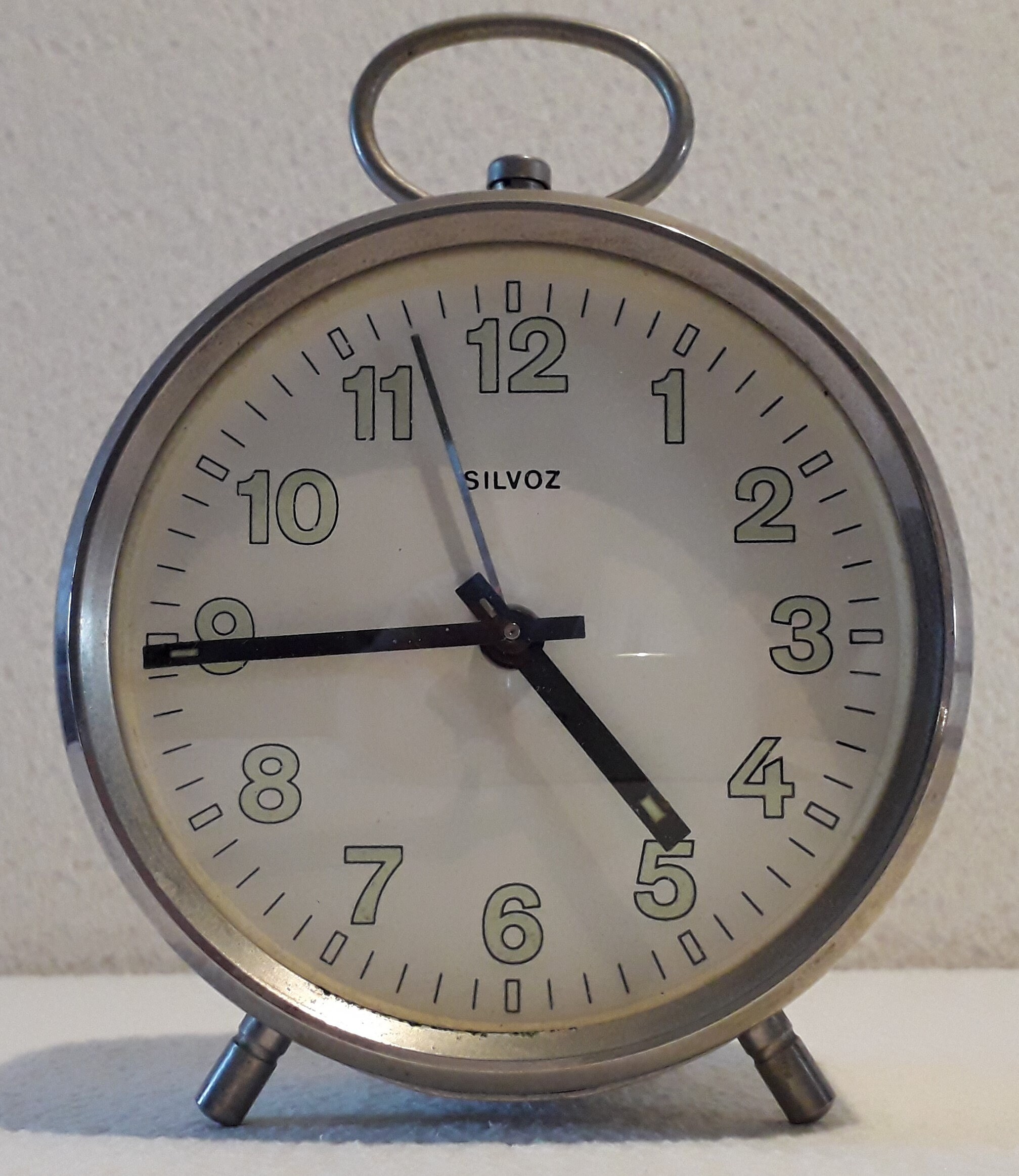 Ancien Reveil Silvoz Le Mécanisme et A Revoir