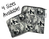 Zoo Animals - Reusable snack bags, reusable sandwich bags, snack bags for kids, zoo party favors, adult snack bags, zipper snack bag,wet bag