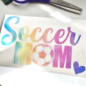 Fußball Mama Aufkleber, Fußball Mama SVG, Fußball Mama Becher, personalisiertes Geschenk für Mama, Geschenke für Mama, Becher Aufkleber, Wasserflasche