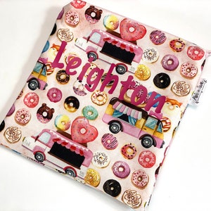 Donut Truck - Reusable snack bags, reusable sandwich bags, zipper bag, waterproof bag, wet bag, snack bag,  for kids,,Easter basket stuffers
