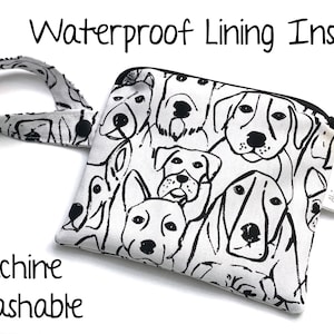 Dog Treat Bag, leash bag, dog walk bag, dog treat pouch, gift for pets, dog training treat pouch, clip on treat bag, doggie daycare food bag